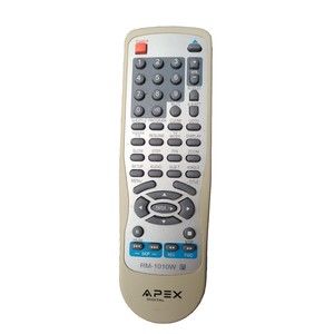 APEX RM-1010W Remote‎ Control For DVD Player Tested and Works